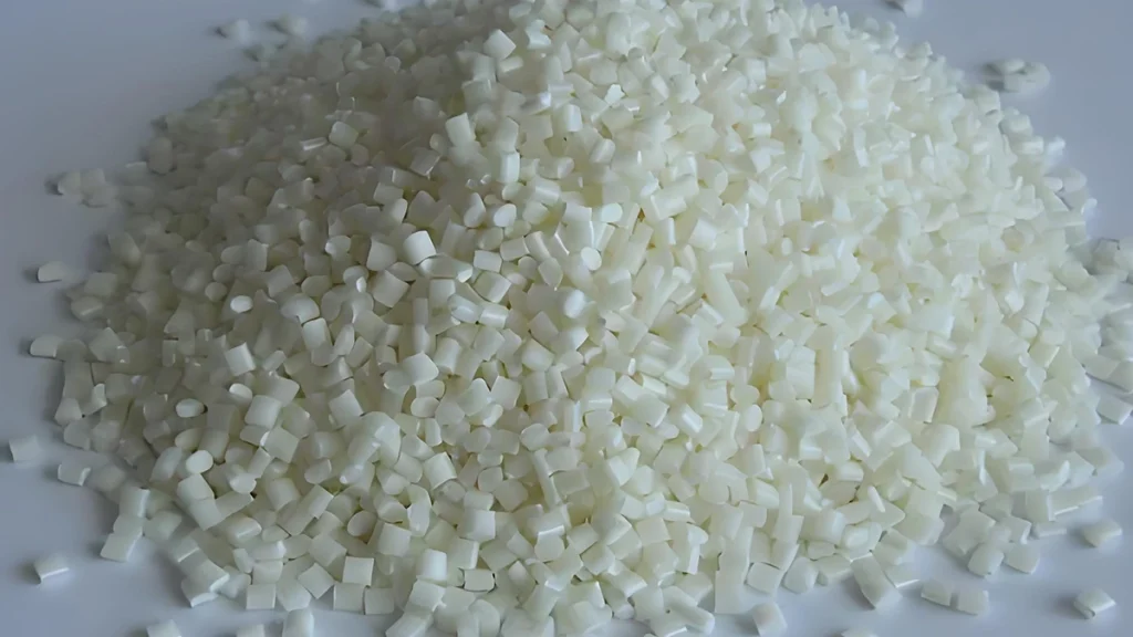 White ABS Plastic Granules Ready for Manufacturing