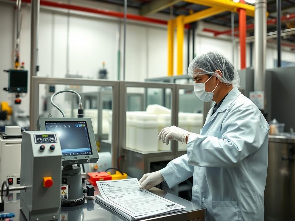 Manufacturing quality control process for food-grade HDPE products