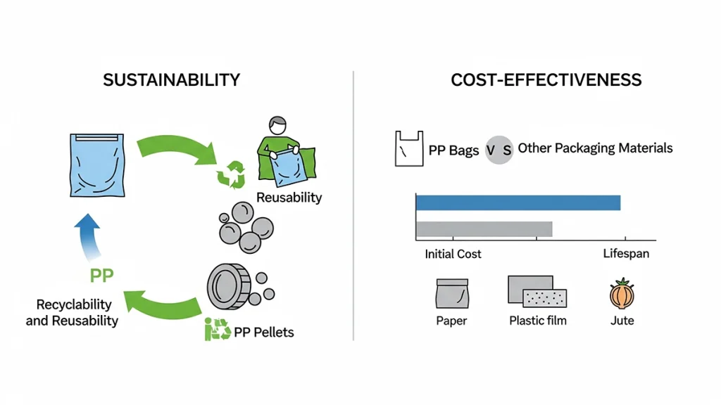 The Economic and Environmental Advantages of PP Bags

