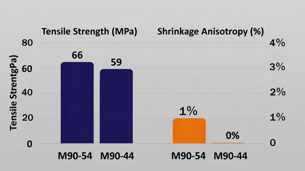 Mechanical Performance Overview: M90-57 and M90-44