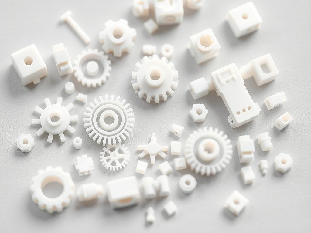 Consumer electronic parts manufactured using POM M25 granules