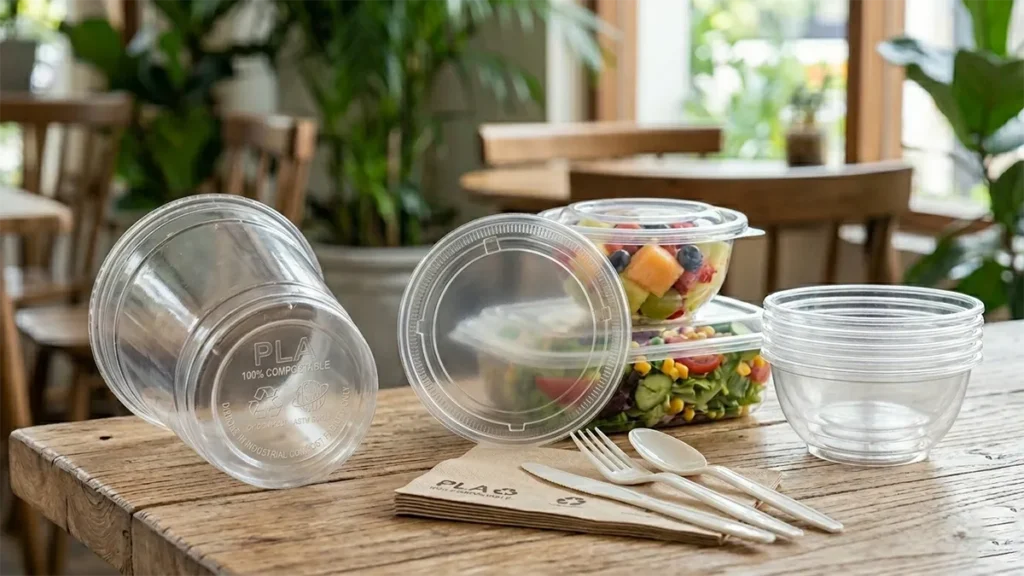 Sustainable PLA Packaging for Food and Beverages