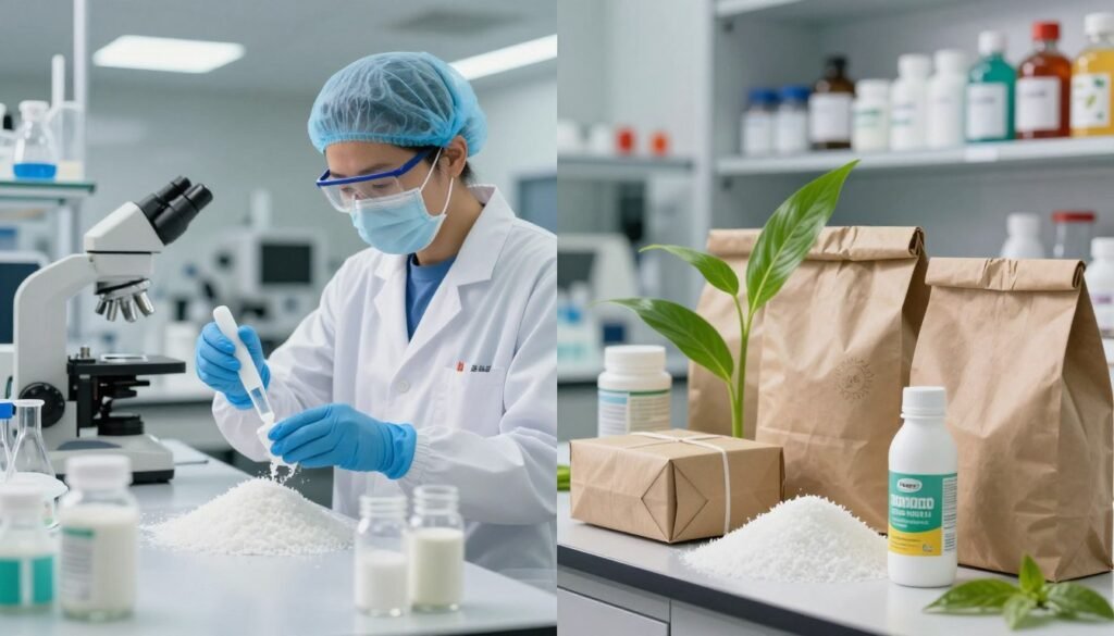 Future outlook for starch-based biodegradable plastics showing innovation and market growth