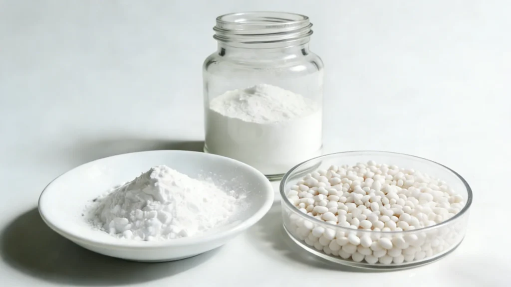 Different Forms of PHA Raw Materials for Processing