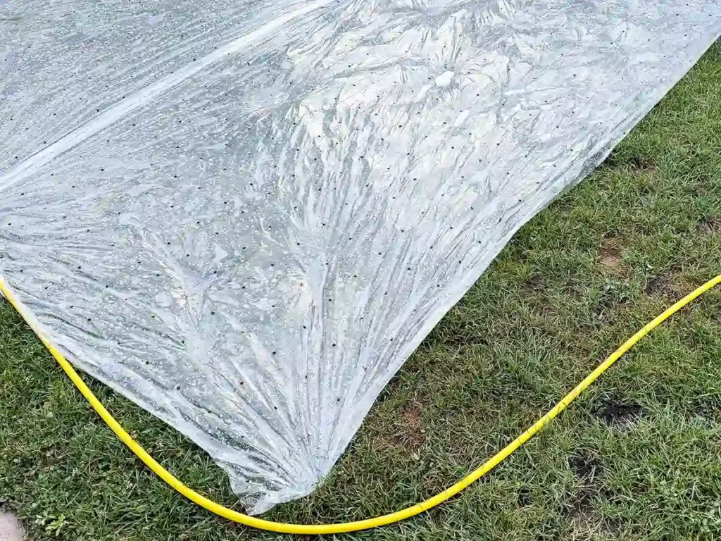 Biodegradable Starch-Based Plastic Film for Soil Covering Applications