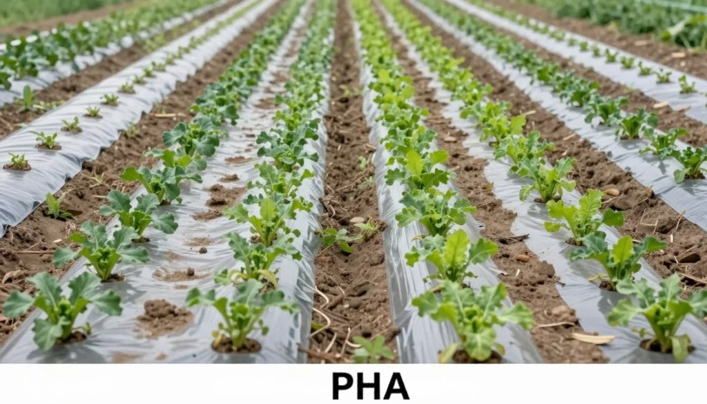 PHA Biodegradable Mulch Film Field Test