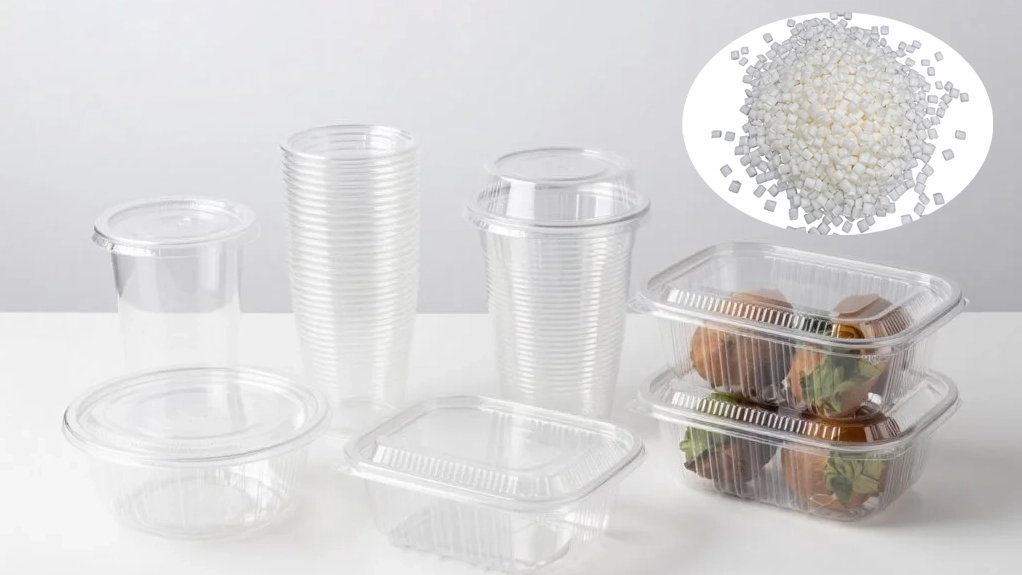 PLA Bioplastic Packaging: Clear Deli Containers, Cups, and Raw Resin