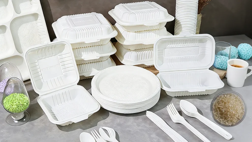 Renewable Starch Bioplastics – Green Alternatives to Plastic Plates, Containers & Utensils