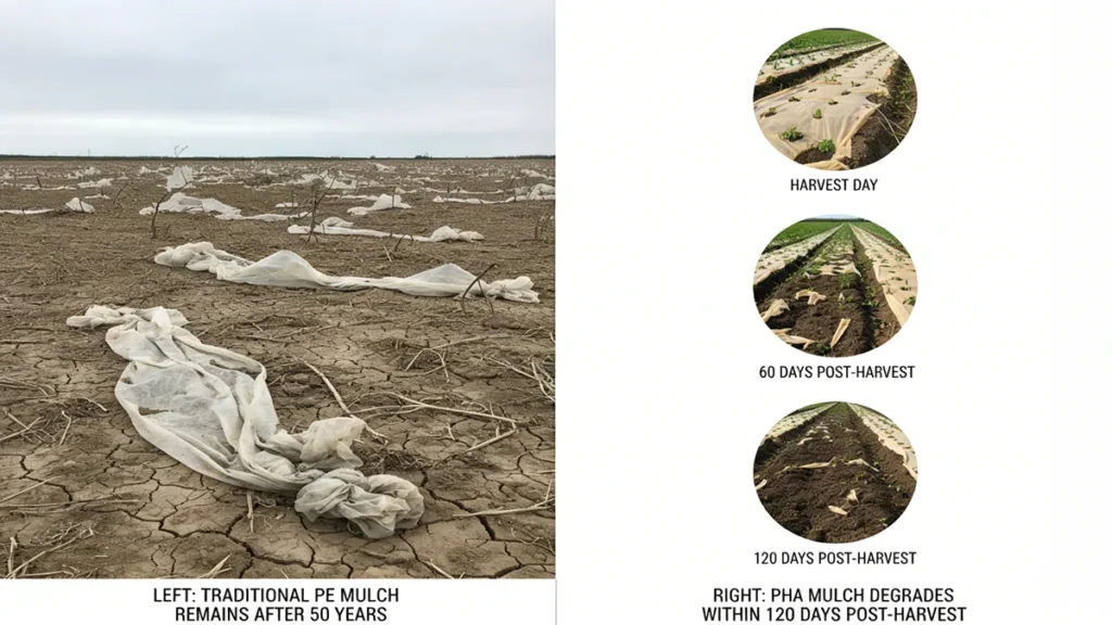 The Persistence of Plastic vs. The Efficiency of PHA Biodegradation