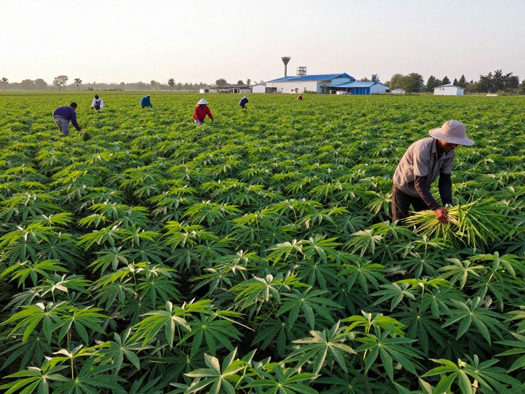 Agricultural tapioca starch raw material for TPS production