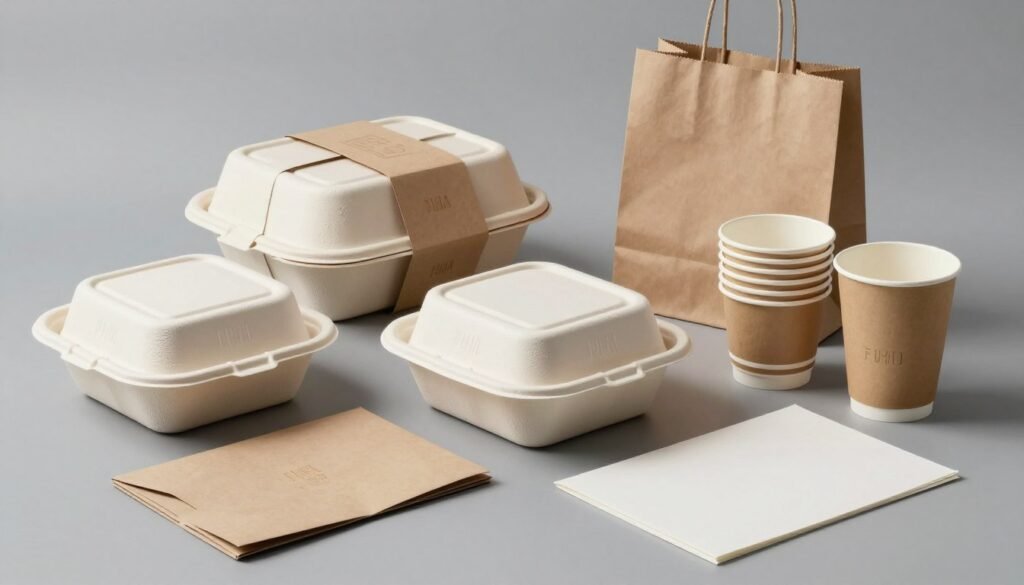 Diverse PHA coated paper applications across food packaging and industrial uses