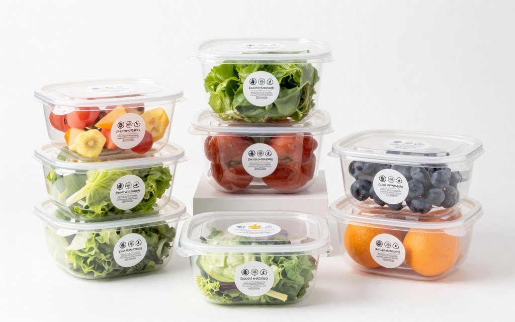 Food-grade PLA packaging with safe food contact certification