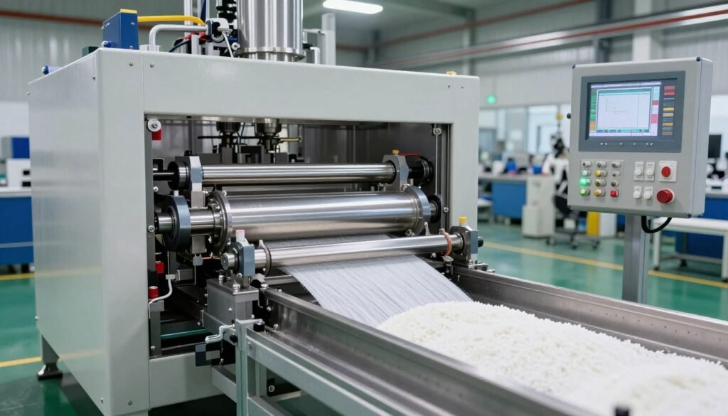 Industrial processing equipment for PHA bioplastic manufacturing