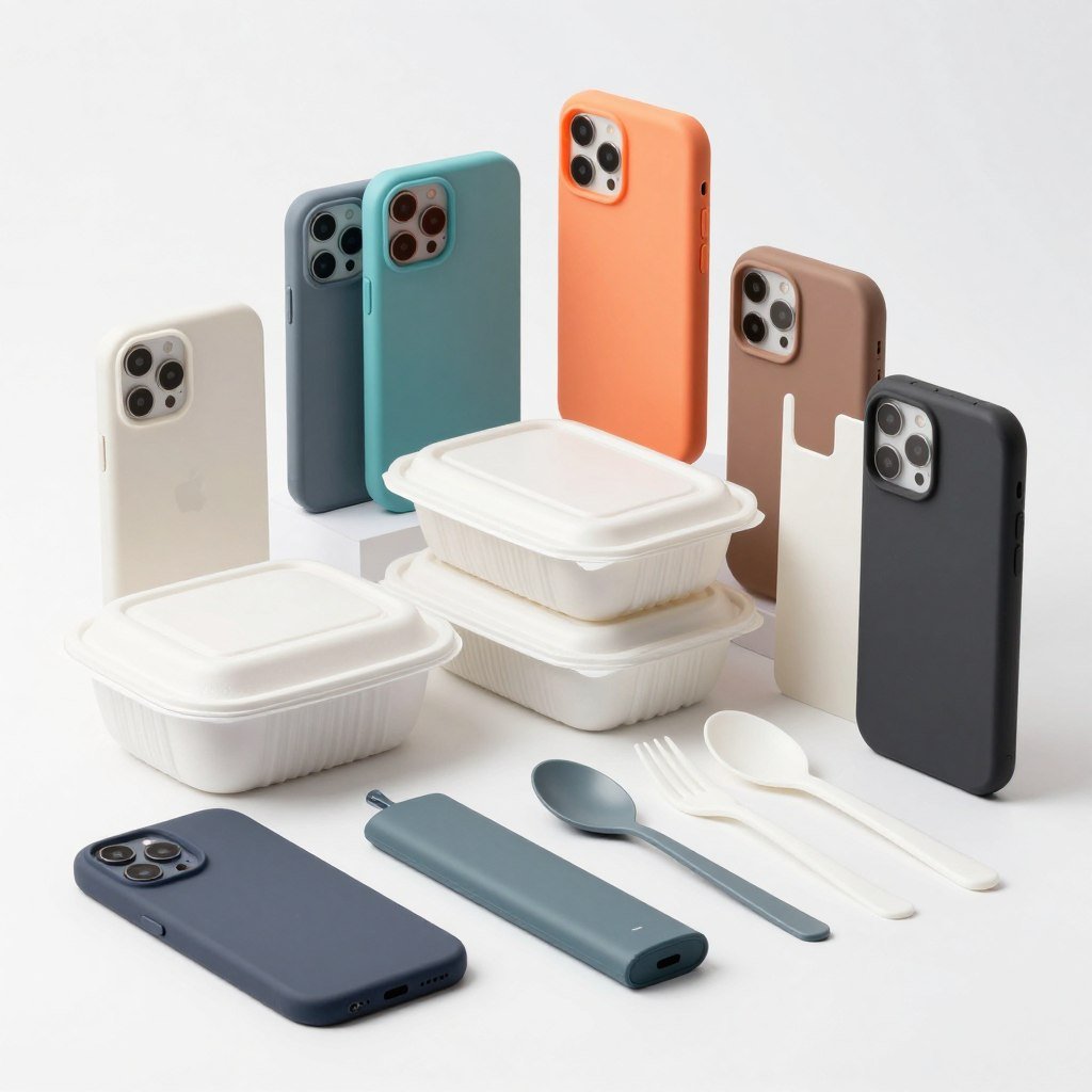 Injection molded PLA consumer products