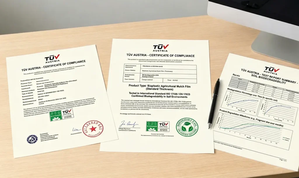 Biodegradation Performance Analysis and Certification by TÜV Austria
