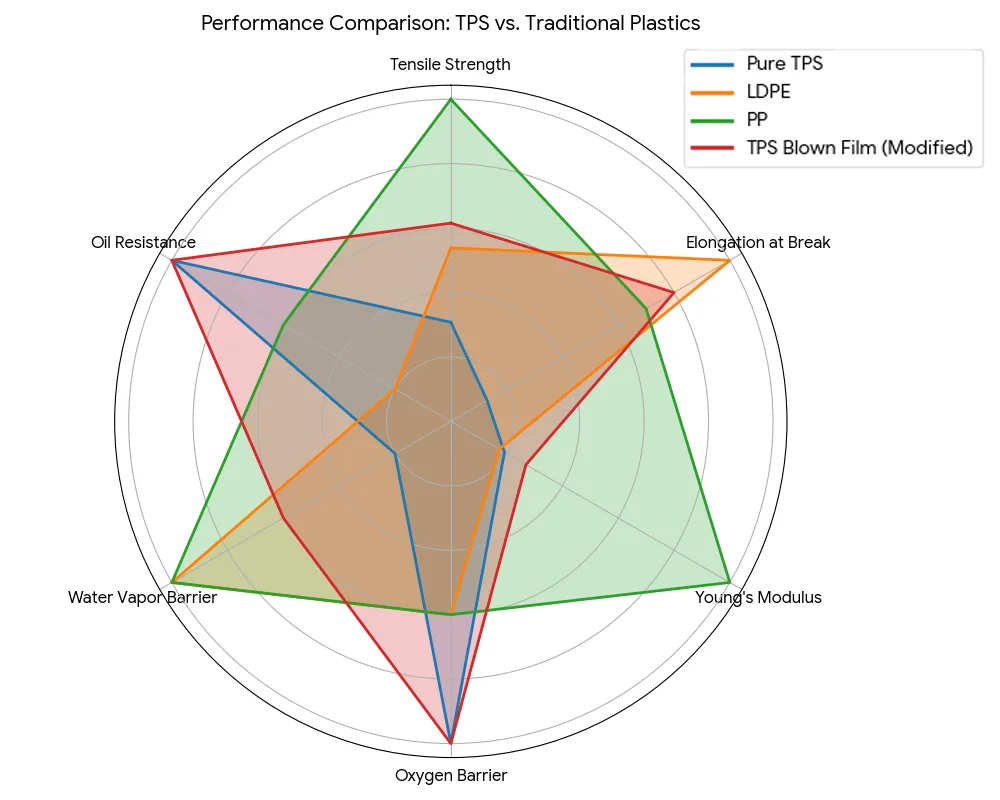 Comparison of Plastic Material Properties