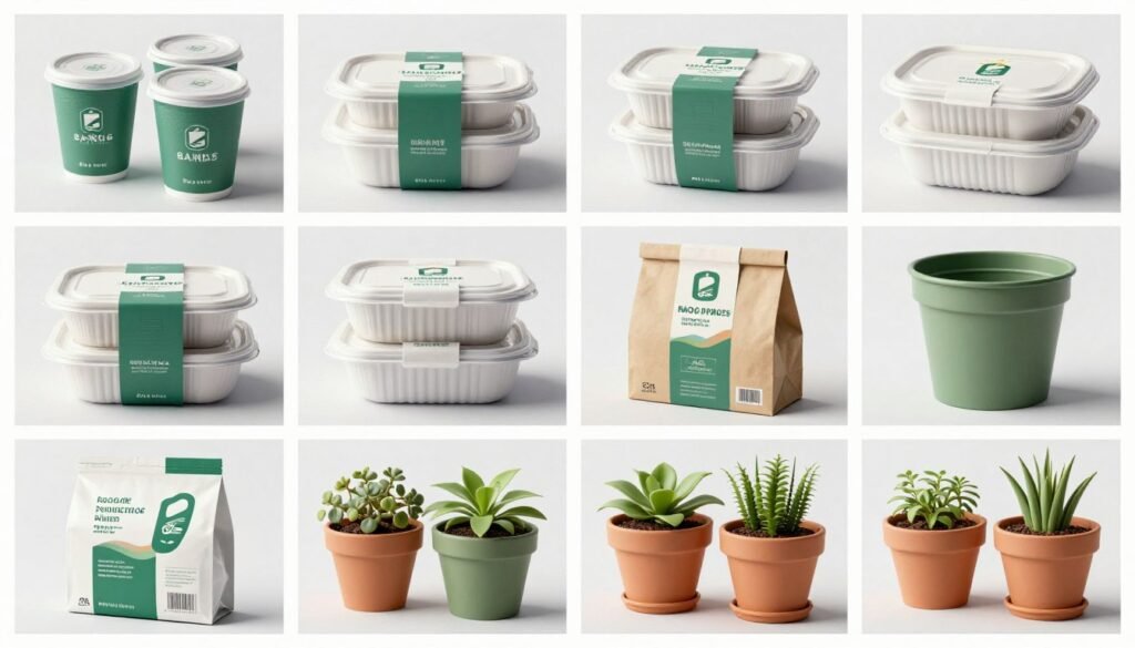 Sustainable PLA packaging solutions across various applications