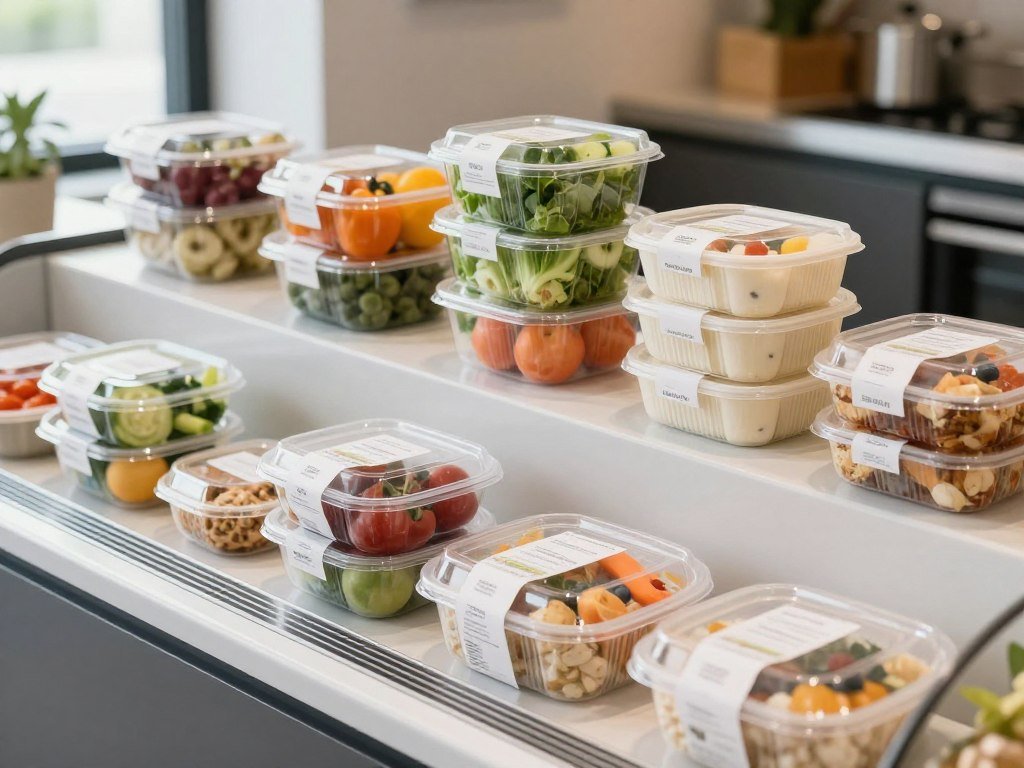 Thermoformed PHA food containers and trays