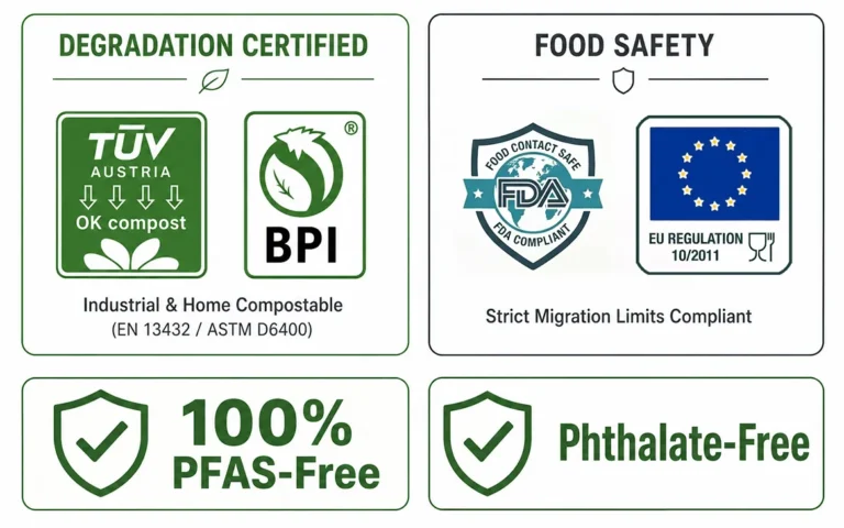 Eco-Friendly and Food-Safe Certifications for TPS Material