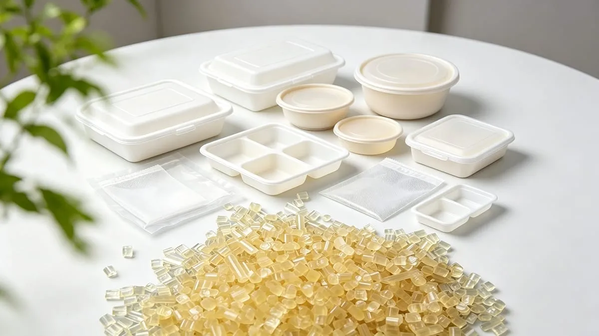 Bio-based TPS Raw Material and Sustainable Food Packaging Solutions