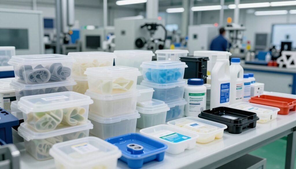 diverse industrial applications of bioplastic products