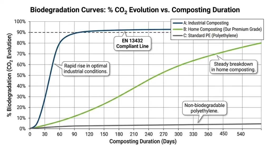 Comparative Study of Polymer Degradation Rates