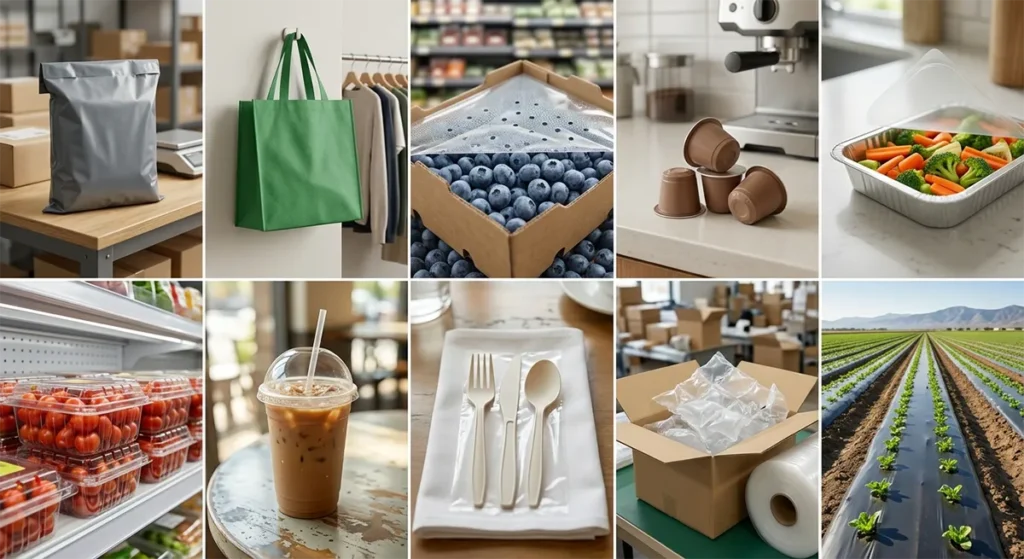 Sustainable Bioplastic Packaging and Agricultural Solutions Portfolio