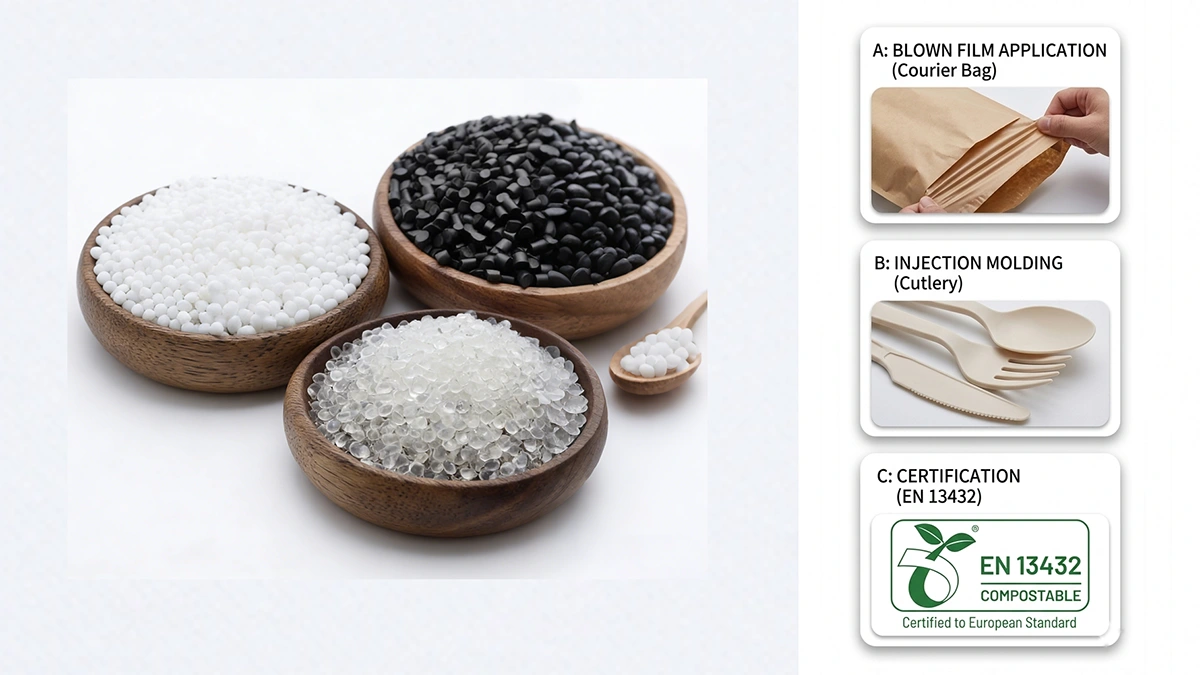 TPS Resin Material Profile: From Biodegradable Pellets to High-Performance Industrial Applications