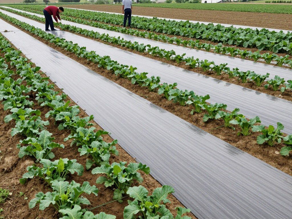 PBAT agricultural mulch film application in farming