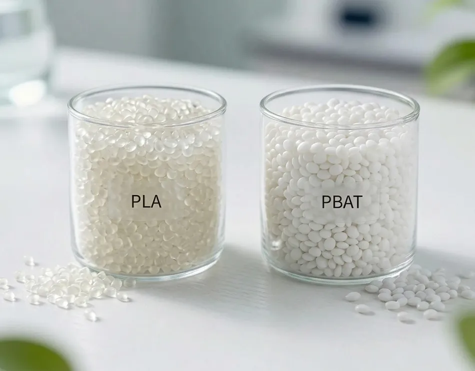 Bioplastic Resins: PLA and PBAT Pellets