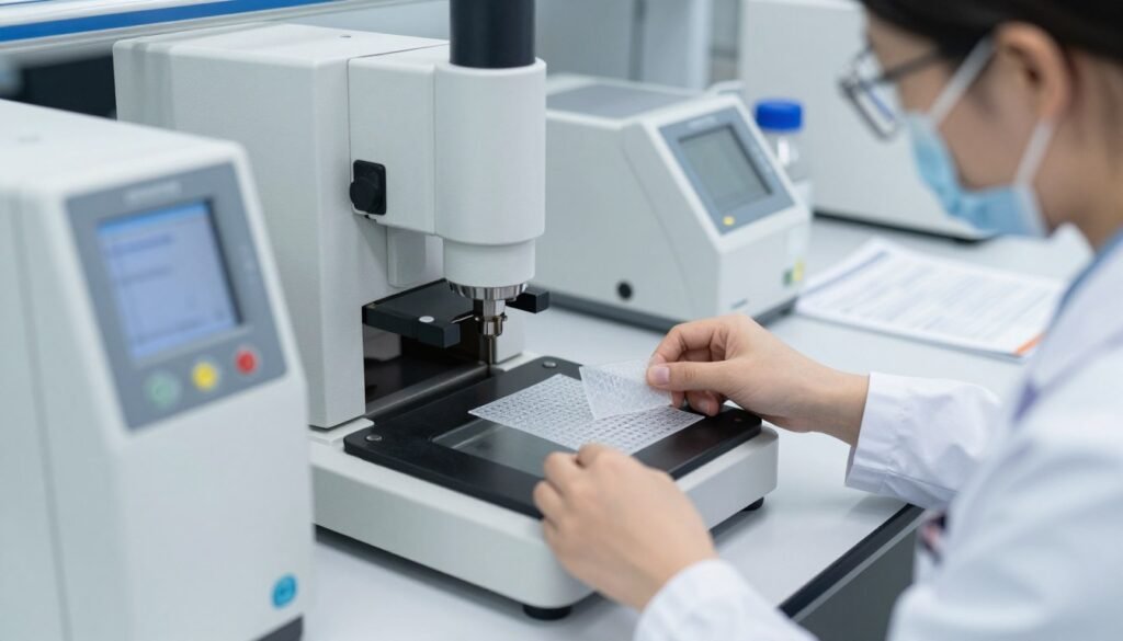 Performance testing of biodegradable plastics in laboratory environment