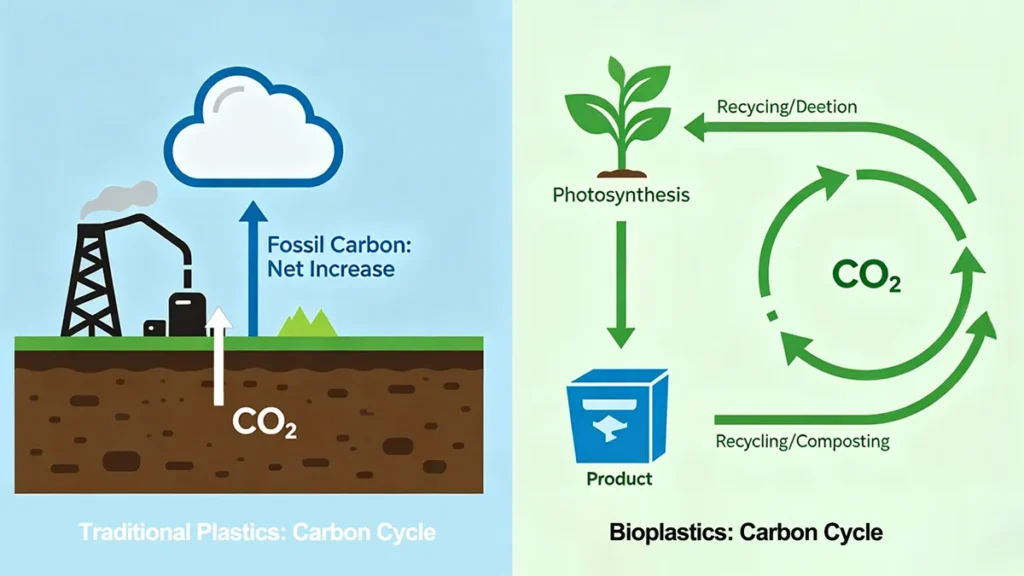 Plastic Lifecycle & Carbon Footprint Comparison