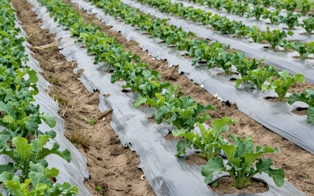 biodegradable mulch film used in agricultural crop production