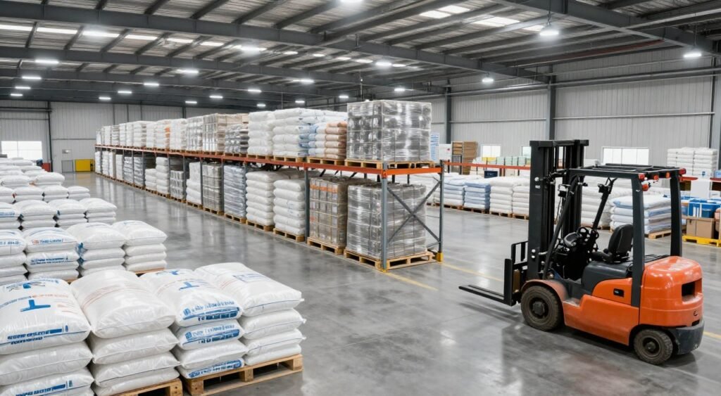 Borouge PP distribution network and supply chain in UAE and Middle East