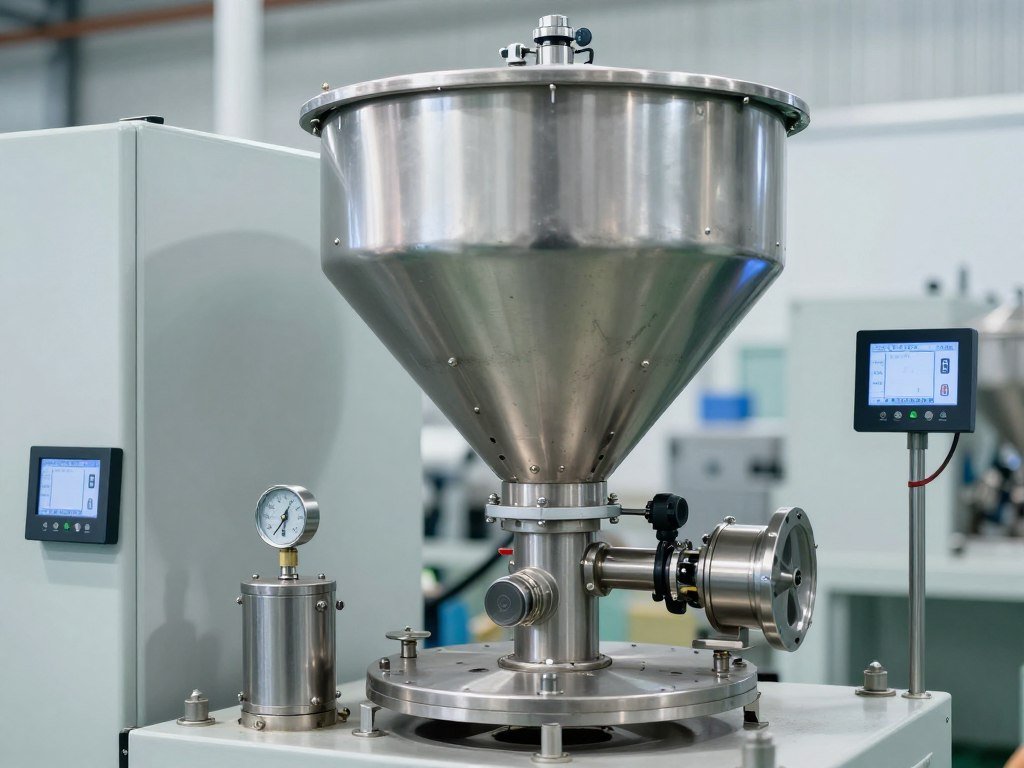 Material drying equipment for PBT resin processing