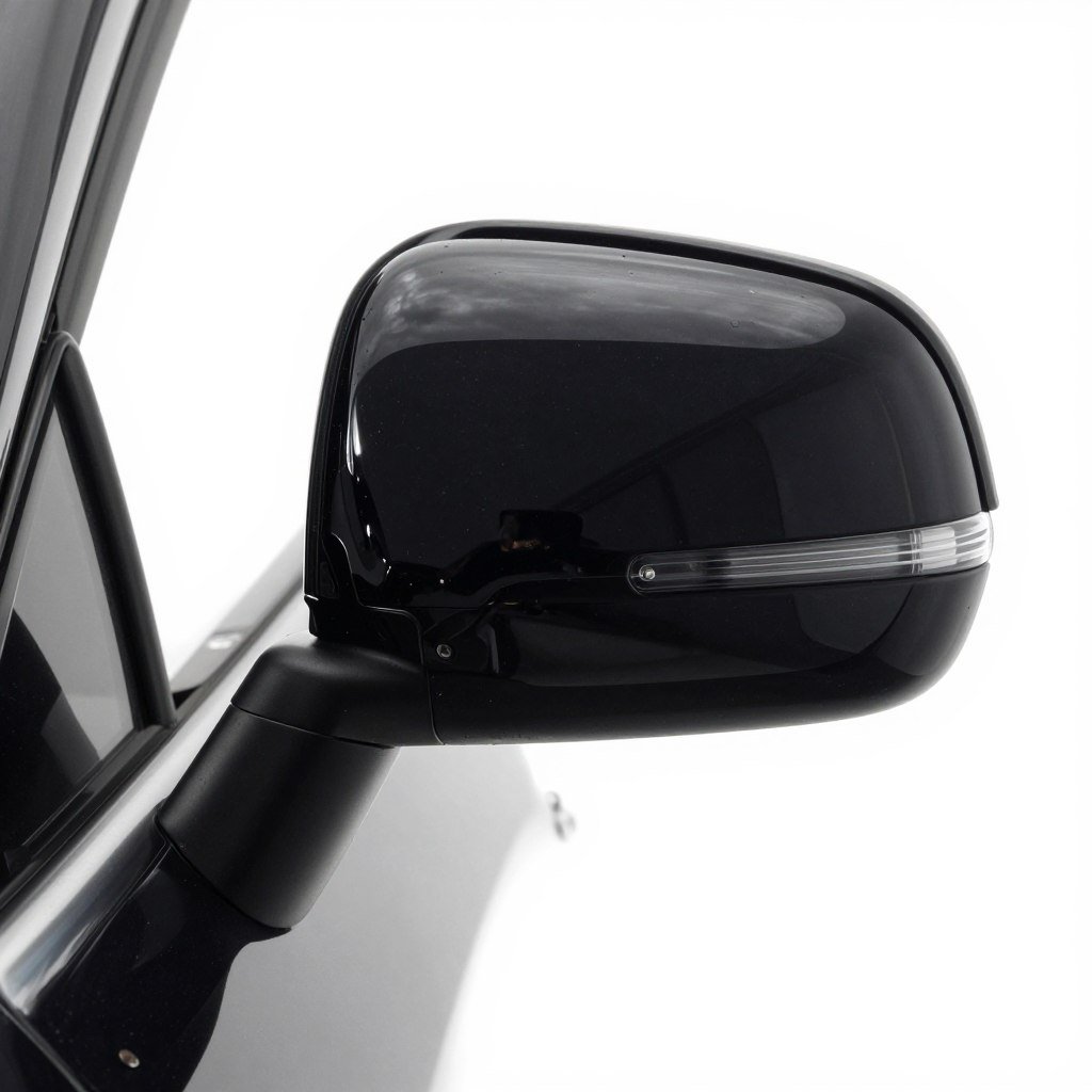 PC ABS automotive mirror housing component