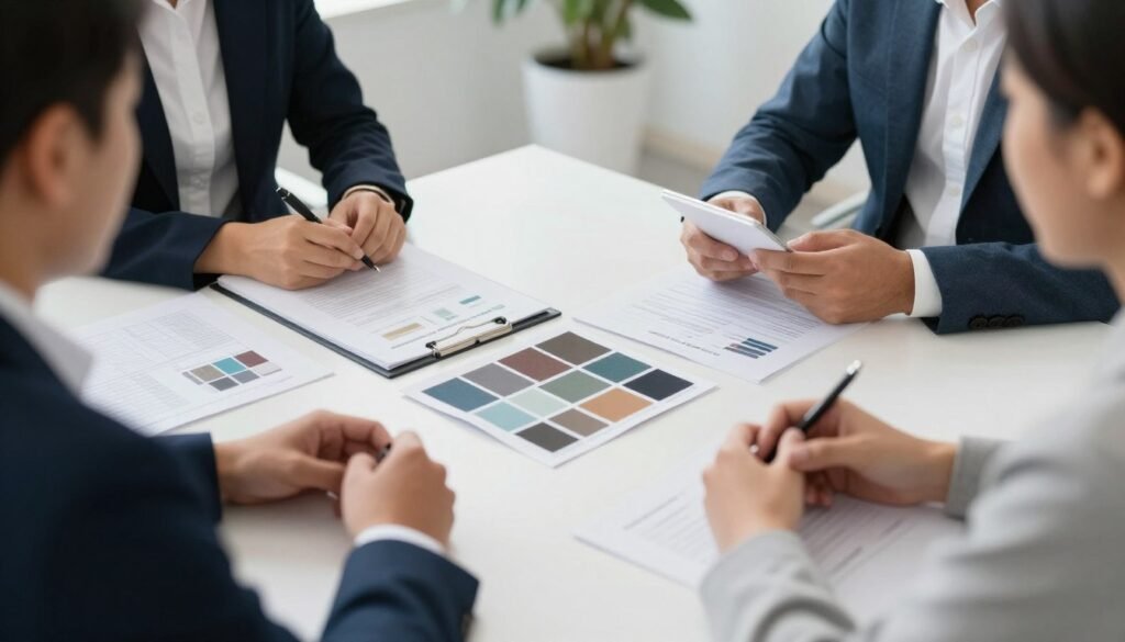 Professional material sourcing partnership consultation