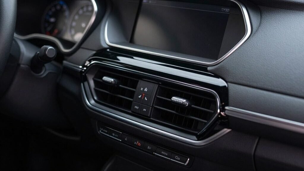 Automotive dashboard made from CHIMEI POLYLAC ABS