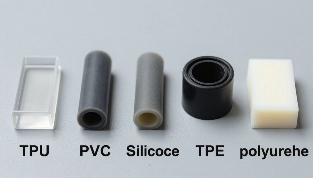 Comparison of TPU with other thermoplastic materials