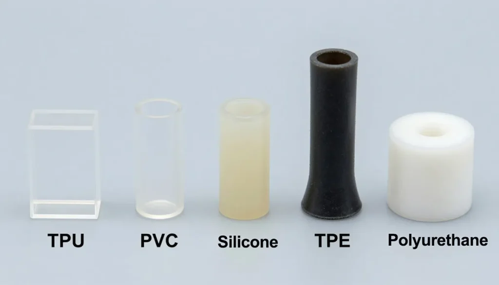 Comparison of TPU with other thermoplastic materials