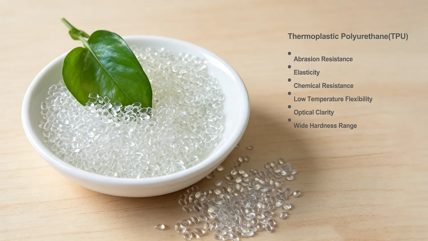 High-Clarity TPU Pellets for Injection Molding & Extrusion