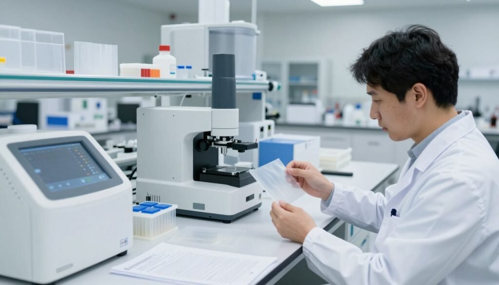 Laboratory testing of polyethylene formulations