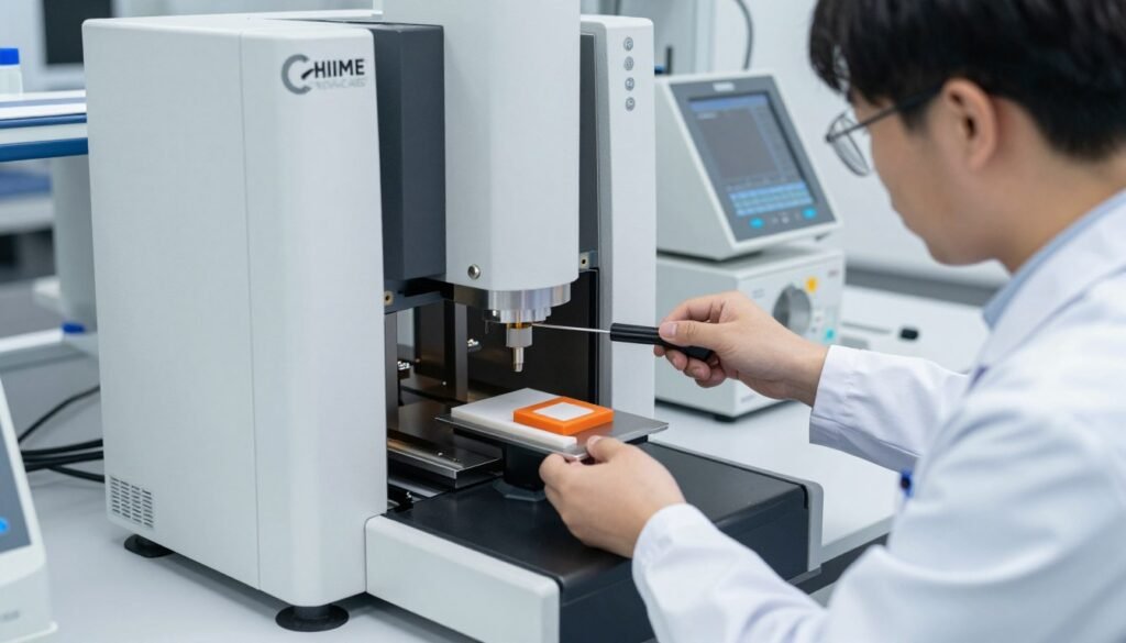 Technical testing of CHIMEI POLYLAC ABS material properties