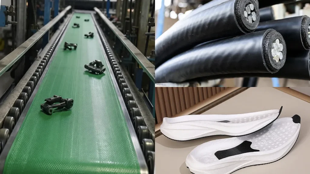 High-Wear-Resistant Polyester TPU: Industrial Conveyor Belt, Cable Sheath & Sports Shoe Midsole