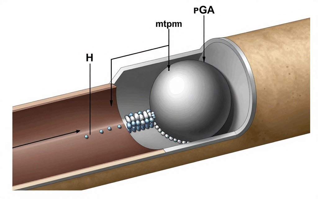Ball-and-seat completion system enhanced with PGA temporary plugging agent