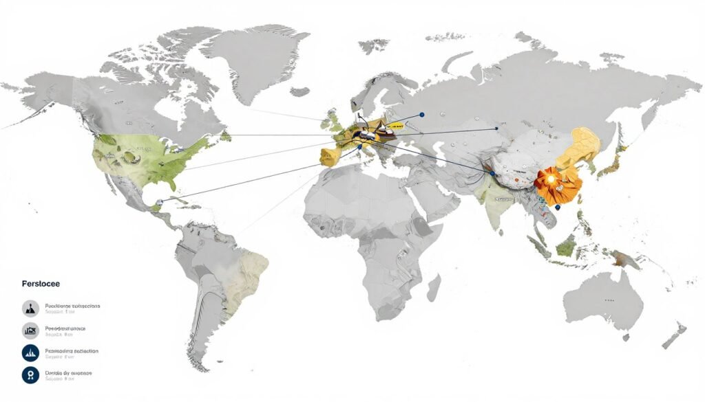 Global PGA supply chain and manufacturing network