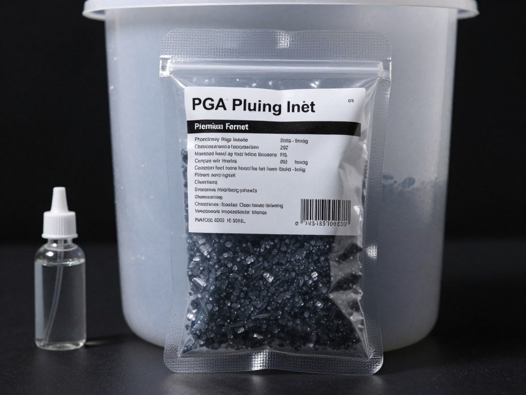 High-temperature PGA plugging agent for deep wells