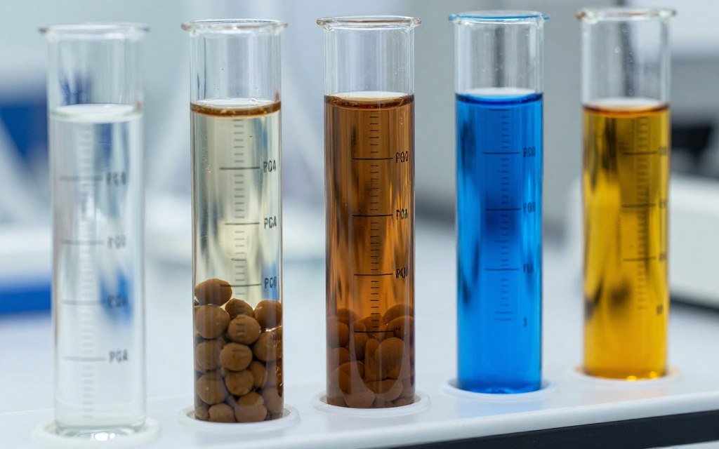 Laboratory compatibility testing of PGA temporary plugging agents in different fluid systems