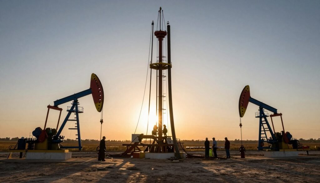 Modern oil and gas operation utilizing PGA technology