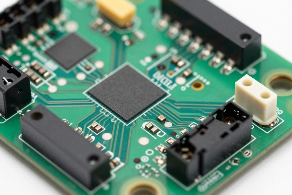 PET electronic components and circuit boards